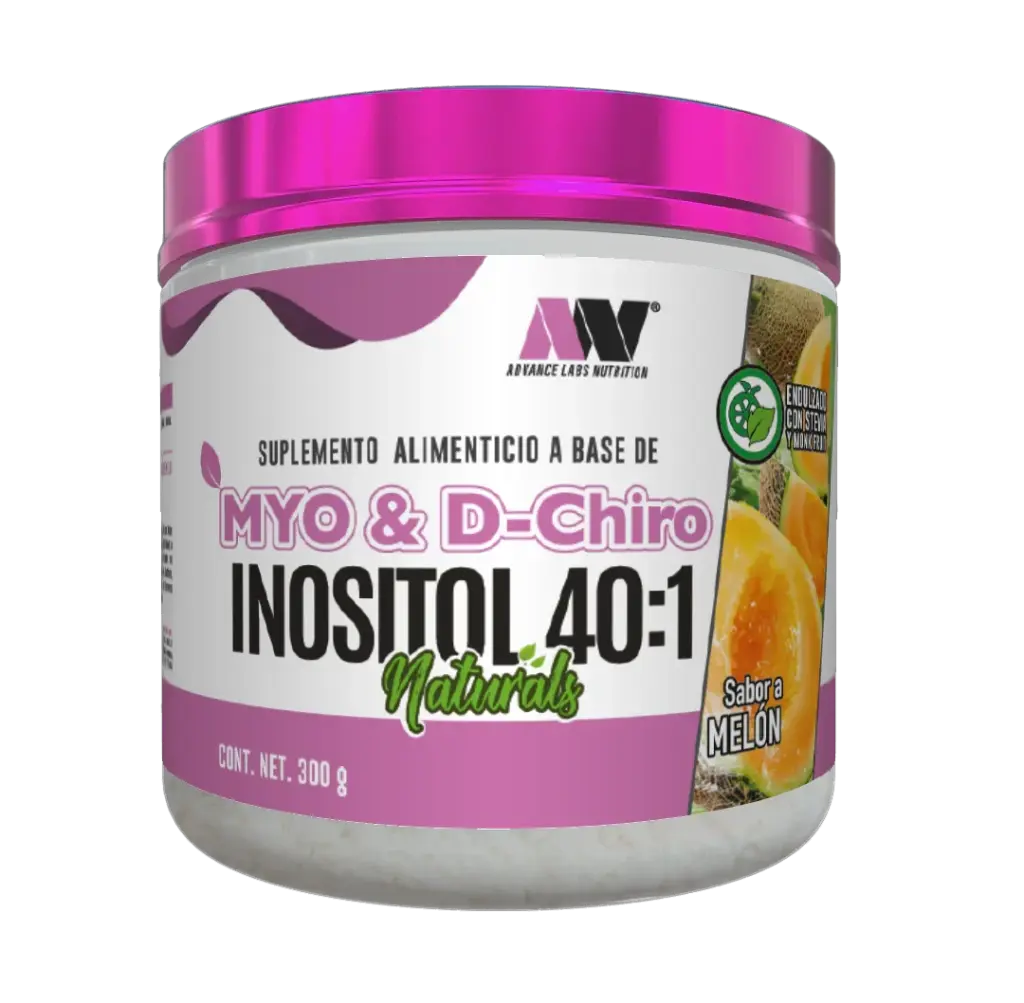 ADVANCE NUTIRION MYO & CHIRO INOSITOL 40:1 300 GRS MELON