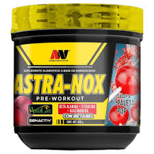 ADVANCE NUTRITION ASTRA-NOX PRE-WORKOUT 30 SERVS GOMITAS