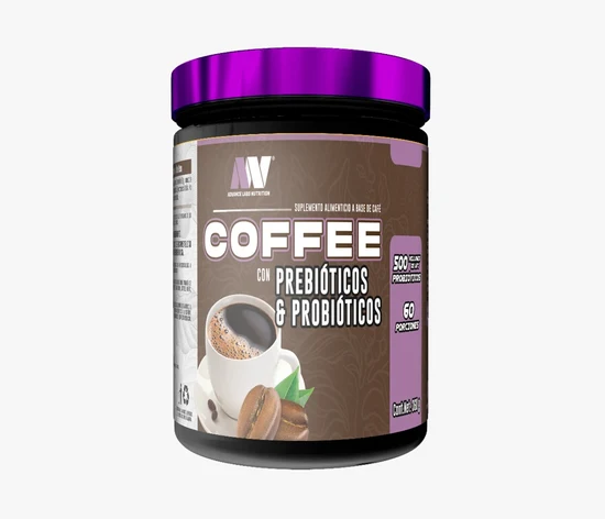 ADVANCE NUTRITION COFFEE CON PREBIOTICOS & PROBIOTICOS 360 GRS