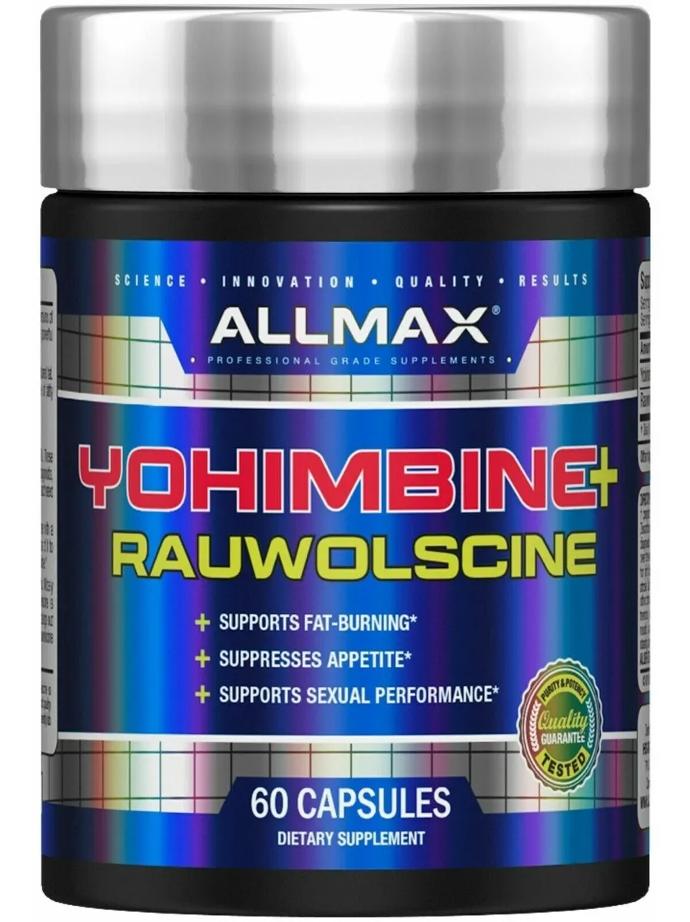 ALLMAX YOHIMBING+RAUWOLSCINE 60 CAPS