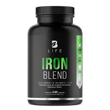 B LIFE IRON BLEND (LEVADURA DE CERVEZA, ESPINACA, HIERRO) 240 CAPS