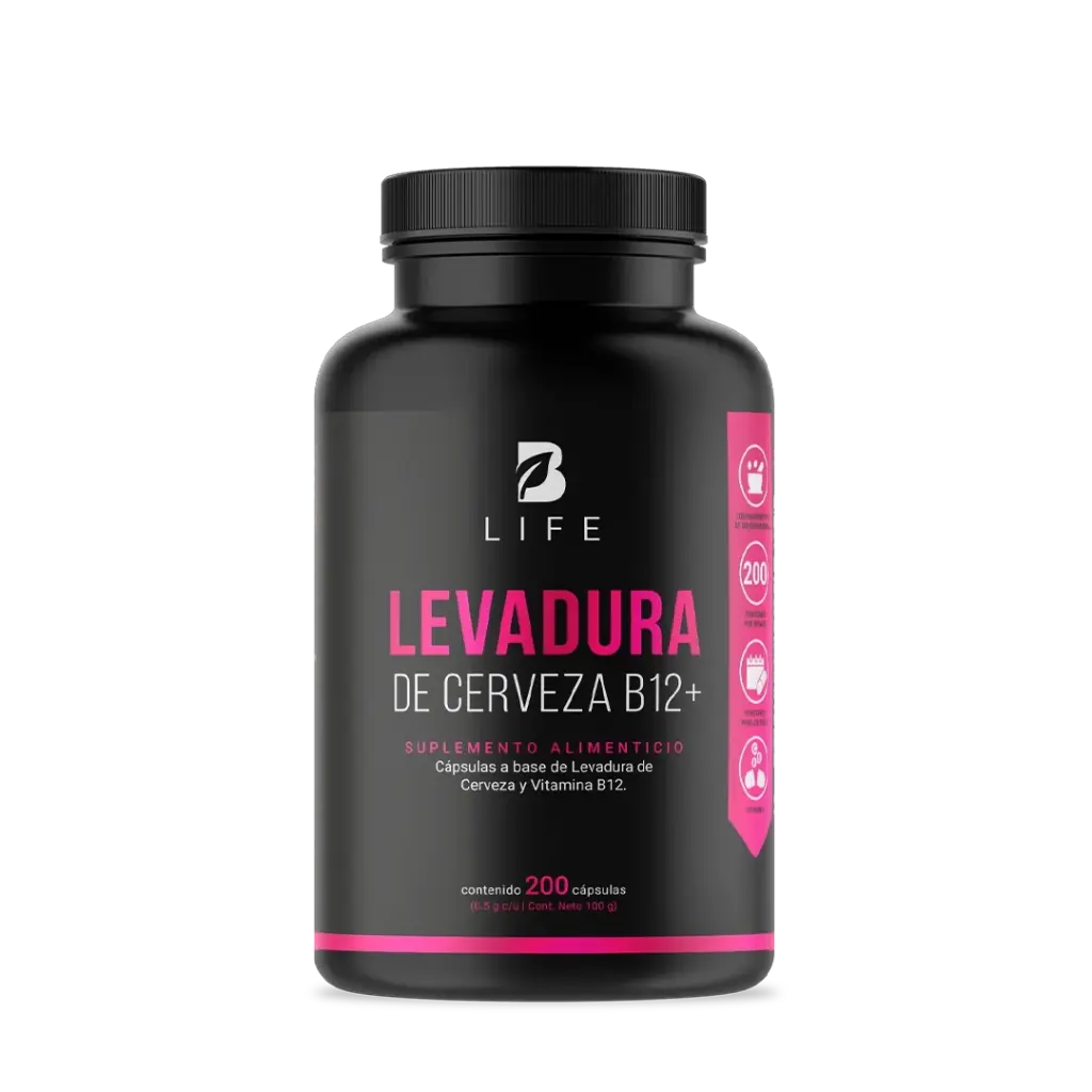 B LIFE LEVADURA DE CERVEZA B12+ 200 CAPS