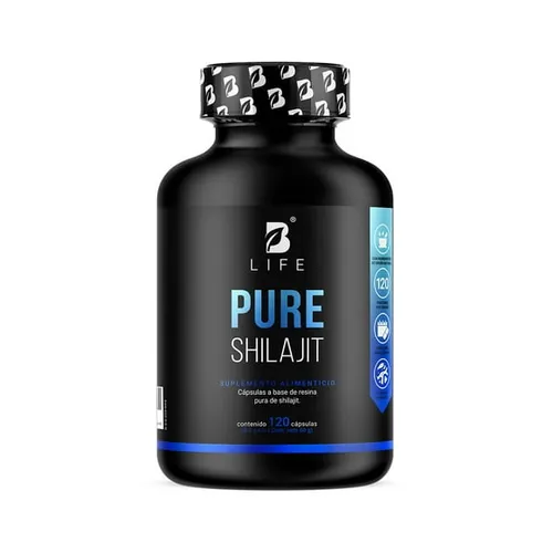 B LIFE SHILAJIT EXTRACTO DE SHILAJIT EN POLVO 120 CAPS 500MG