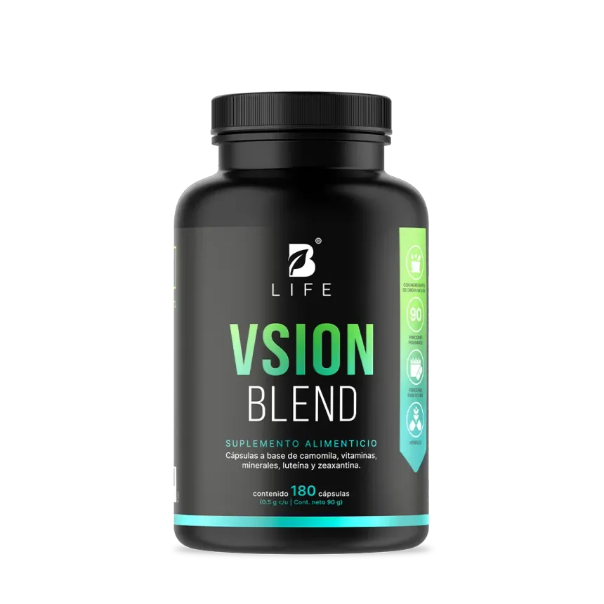 B LIFE VISION BLEND MEZCLA îPTICA 180 CAPS 500 MG
