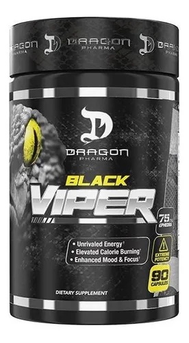DRAGON PHARMA BLACK VIPER 90 CAPSULAS