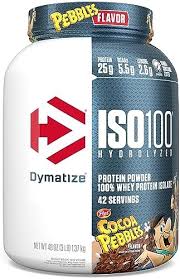 DYMATIZE  ISO 100 5 LBS COCOA PEBBLES