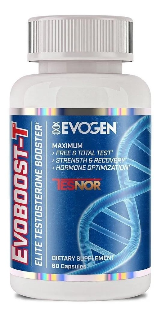 EVOGEN EVOBOOST-T	60 CAPSULAS