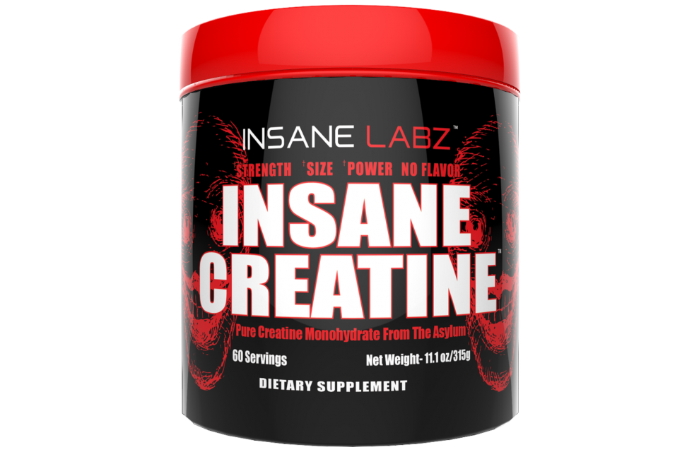 INSANE CREATINE 60 SERV UNFLAVORED