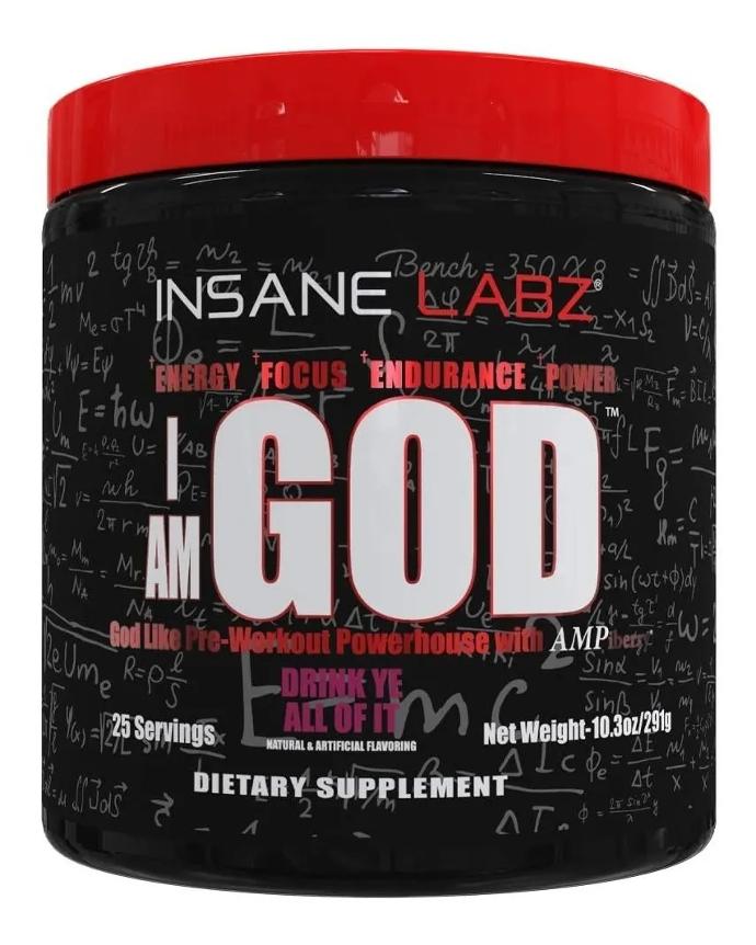 INSANE I AM GOD (25 SERV) DRINK YE ALL OF IT