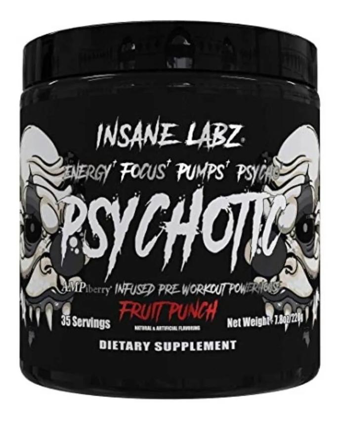 INSANE PSYCHOTIC BLACK 35 SERV FRUIT PUNCH