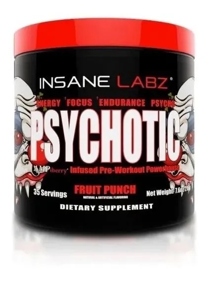 INSANE PSYCHOTIC 35 SERV FRUIT PUNCH