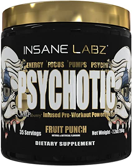 INSANE PSYCHOTIC GOLD (35 SERV) FRUIT PUNCH