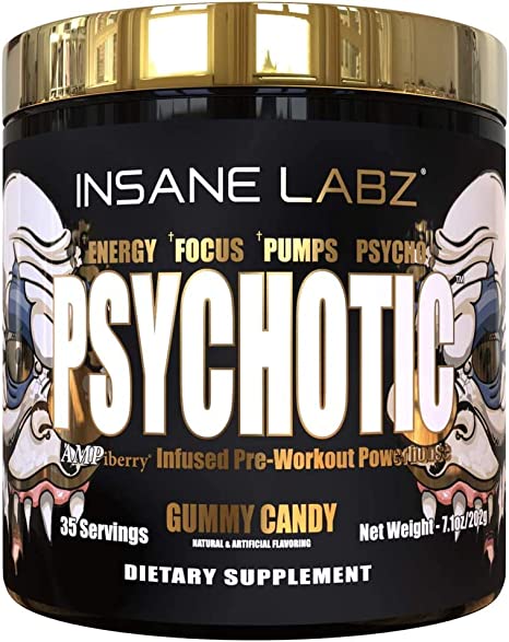 INSANE PSYCHOTIC GOLD (35 SERV) GUMMY CANDY