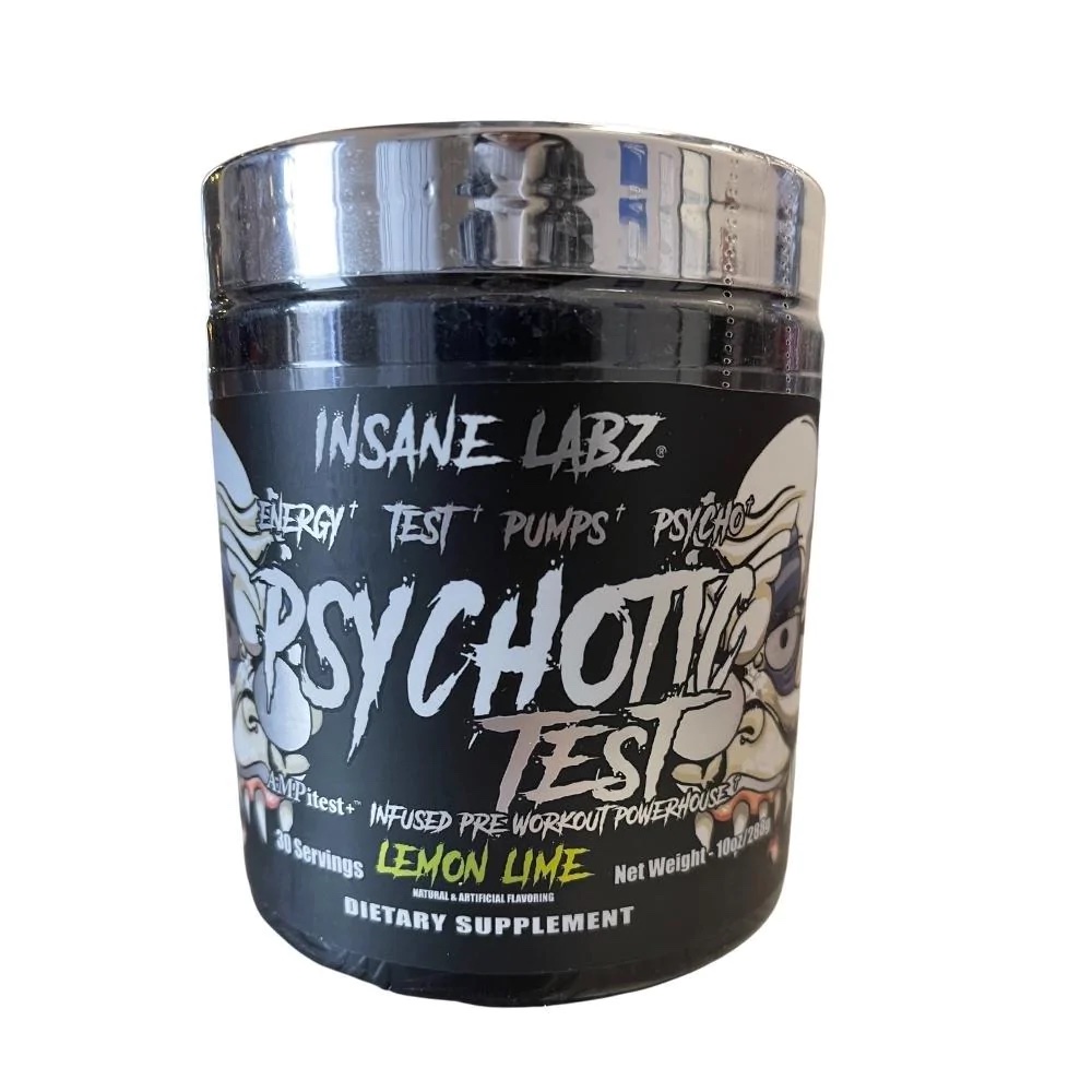 INSANE PSYCHOTIC TEST 30 SERV LEMON LIME