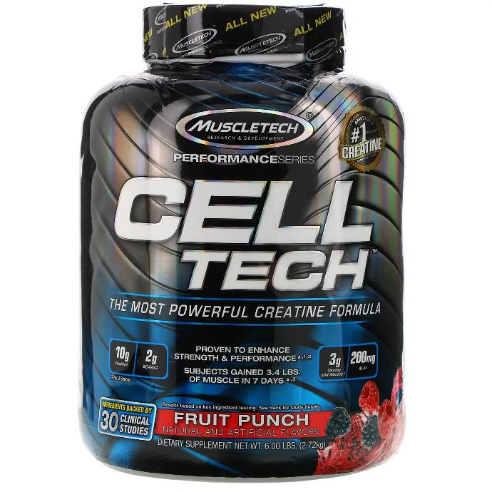 MUSCLETECH CELL-TECH PERFORAMCE 6 LBS FRUIT PUNCH