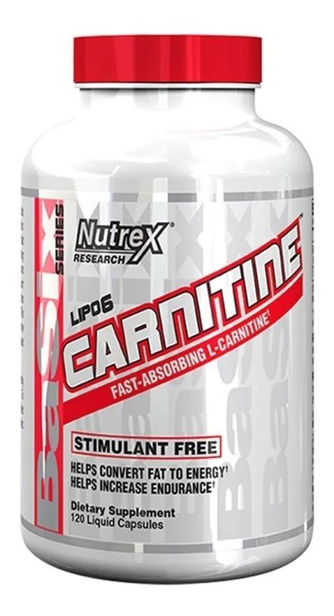 NUTREX LIPO 6 CARNITINE 120 CAPSULAS