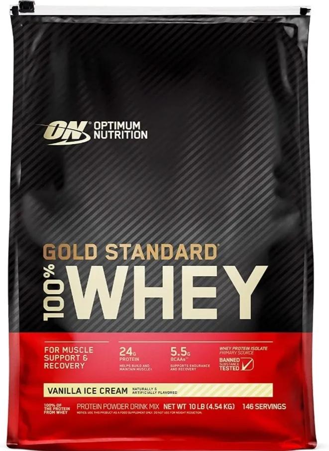 ON 100% WHEY GOLD STANDAR 10 LBS VAINILLA