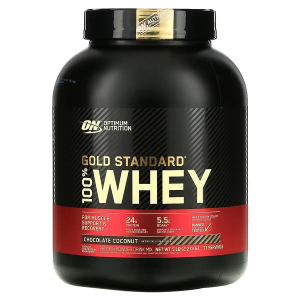 ON 100% WHEY GOLD STANDAR 5 LBS CHOCO-COCONUT