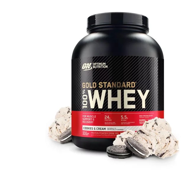 ON 100% WHEY GOLD STANDARD 4.6 LBS COOKIES AND CREAM