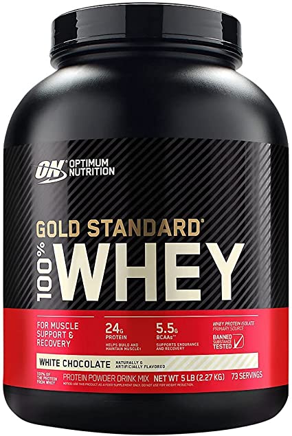 ON 100% WHEY GOLD STANDARD 5 LBS CHOCOLATE BLANCO