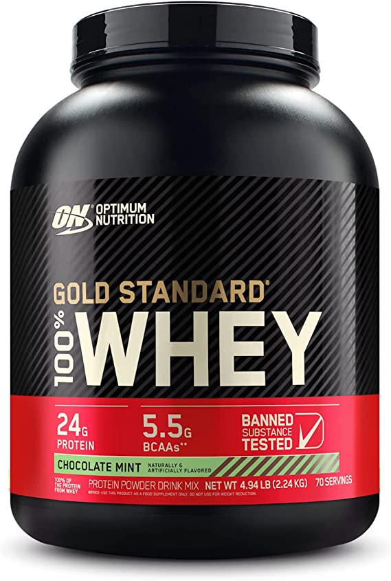 ON 100% WHEY GOLD STANDARD 5 LBS CHOCOLATE MINT