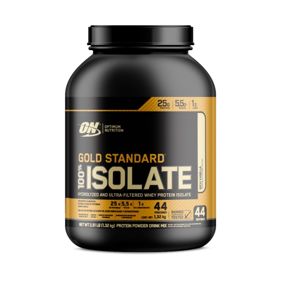 ON GOLD STANDAR ISOLATE 5 LB VAINILLA
