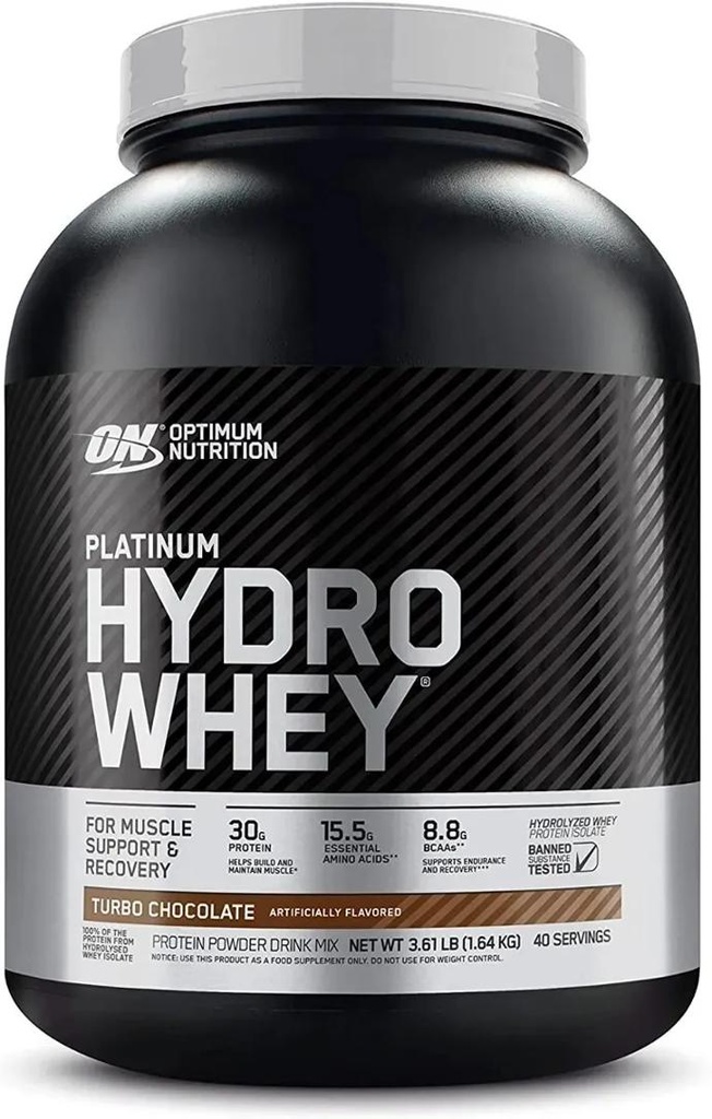 ON PLATINUM HYDRO WHEY TURBO CHOCOLATE 3.5 LBS