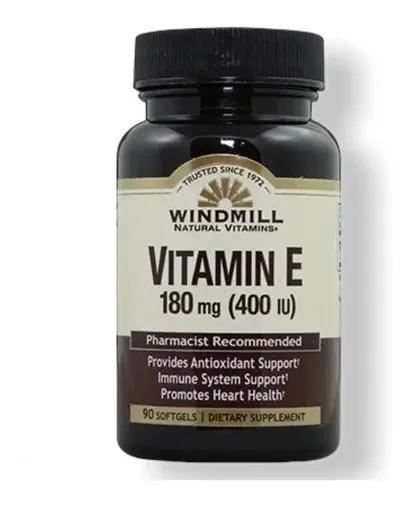 WINDMILL VITAMIN E 180 MG 400 IU 90 SOFTGELS