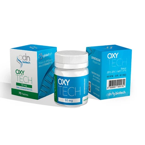 ADN BIOTECH OXY TECH (OXYMETHOLONE) 50 MG 75 TABLETAS