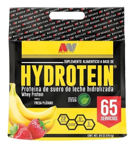 ADVANCE HYDROTEIN BAG FRESA PLATANO 5 LBS