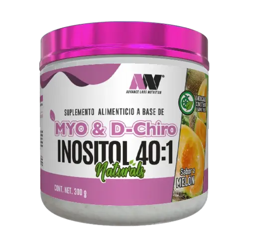 [684611316769] ADVANCE NUTIRION MYO & CHIRO INOSITOL 40:1 300 GRS MELON