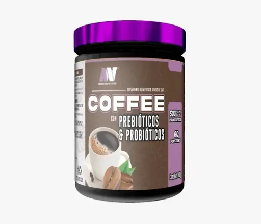 [684611316875] ADVANCE NUTRITION COFFEE CON PREBIOTICOS & PROBIOTICOS 360 GRS