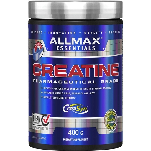[665553123967] ALLMAX CREATINE 400 GRS UNFLAVORED