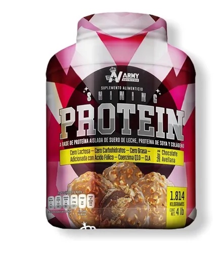 [703364790364] ARMY SHINING PROTEIN 4 LBS CHOCOLATE AVELLANA