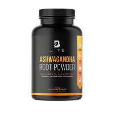 [YEBD57382] B LIFE ASHWAGANDA ROOT POWDER (Raíz de Ashwagandha) 200 caps 500 g