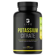 [VXRI60434] B LIFE POTASSIUM CITRATE (CITRATO DE POTASIO) 240 CAPS
