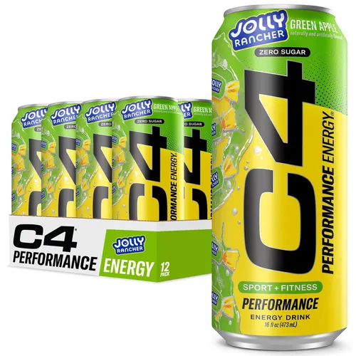 [c4 green apple jolly] CELUCOR C4 ENERGY CRB 16OZ GREEN APPLE JOLLY RANCHER