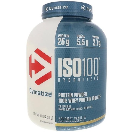 [705016353217] DYMATIZE ISO 100 5 LBS VAINILLA GOURMET