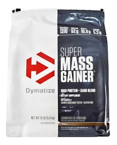 [705016331529] DYMATIZE SUPER MASS GAINER 12 LBS CHOCOLATE