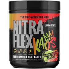 [816170025602] GAT NITRAFLEX KAOS 40 SERV WHITE CHERRY LIME
