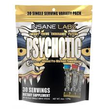 [051497274436] INSANE PSYCHOTIC GOLD 30 STICKS SERV VARIETY BAG FLAVORS