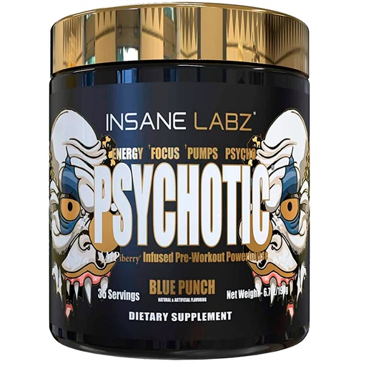 [040232458408] INSANE PSYCHOTIC GOLD (35 SERV) BLUE PUNCH