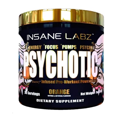 [040232585395] INSANE PSYCHOTIC GOLD (35 SERV) ORANGE