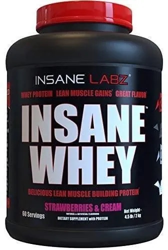 [040232585210] INSANE WHEY 4.5 LBS STRAWBERRIES AND CREAM