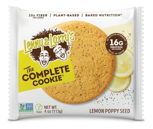 [787692835584] LENNY & LARRYS COMPLETE COOKIE LEMON POPPY SEED 114 GRS