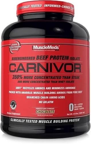 [891597002542] MUSCLEMEDS CARNIVOR 4 LBS CHOCOLATE