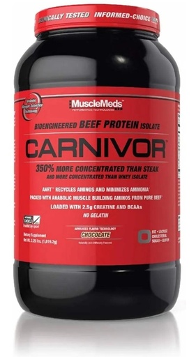 [891597002535] MUSCLEMEDS CARNIVOR CHOCOLATE 2.25 LBS