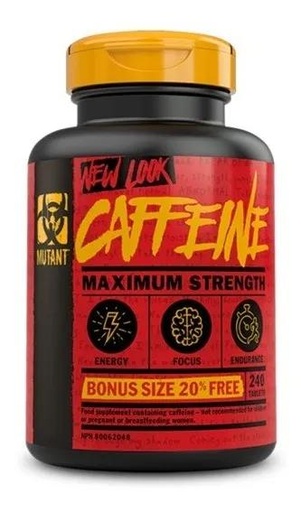 [811662021179] MUTANT CAFFEINE 240 TABLETAS