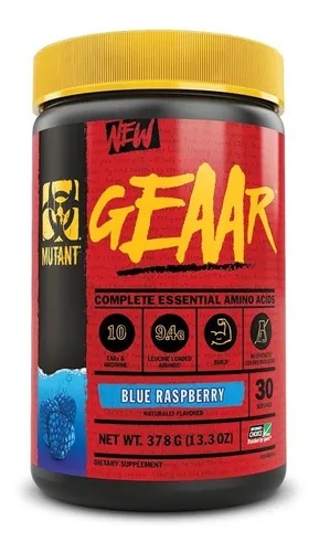 MUTANT GEAAR 30 SERV BLUE RASBERRY