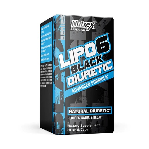 [850046504778] NUTREX LIPO 6 BLACK DIURETIC 80 CT